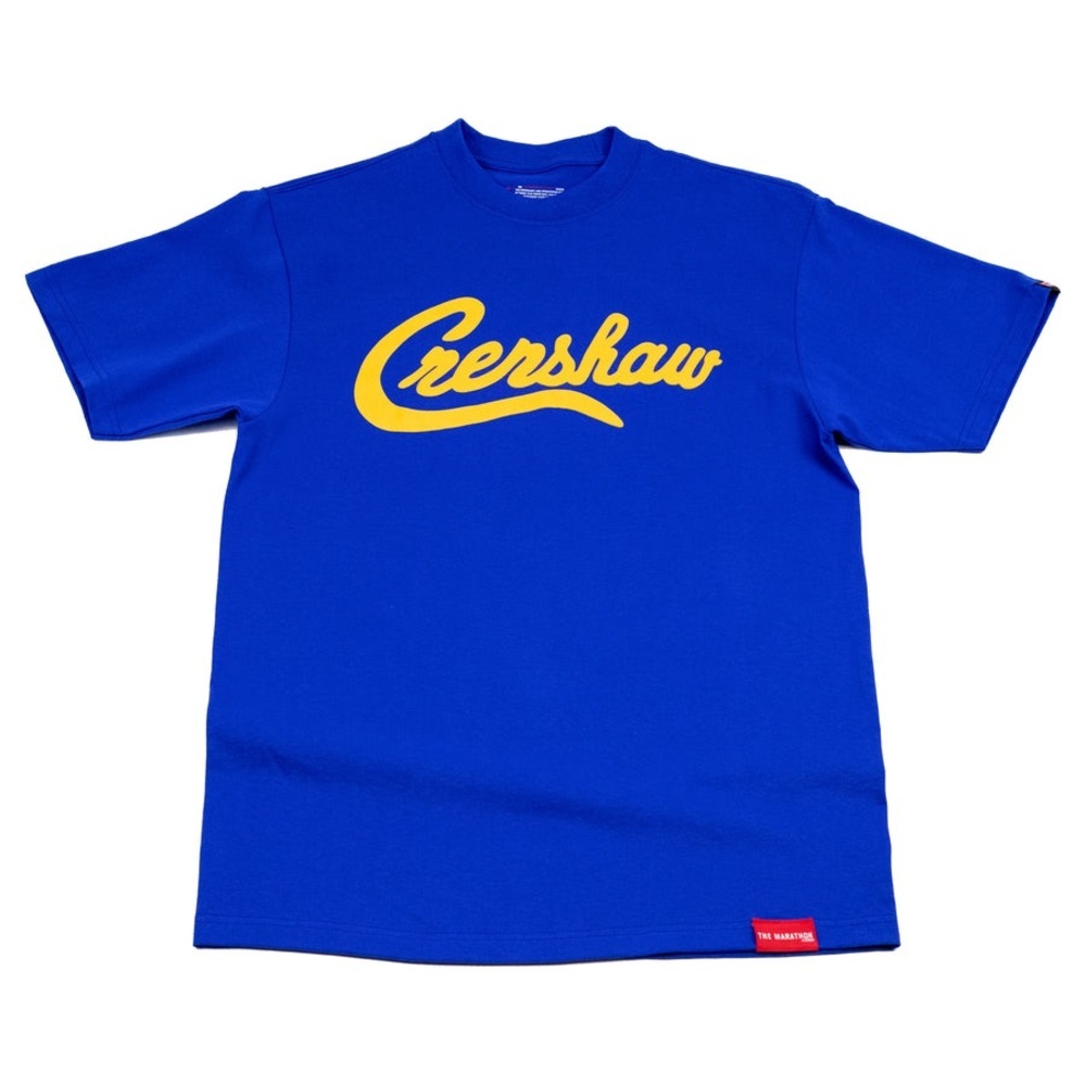 The Marathon Clothing LIMITED EDITION CRENSHAW T-SHIRT - ROYAL/GOLD | NEW/NWT💙‎